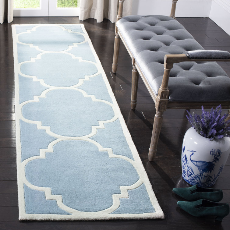 Carolene Hand Tufted Wool Geometric Rug