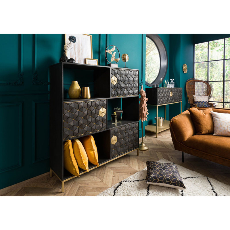 130cm W Metal Shelving Unit, Gray oiled