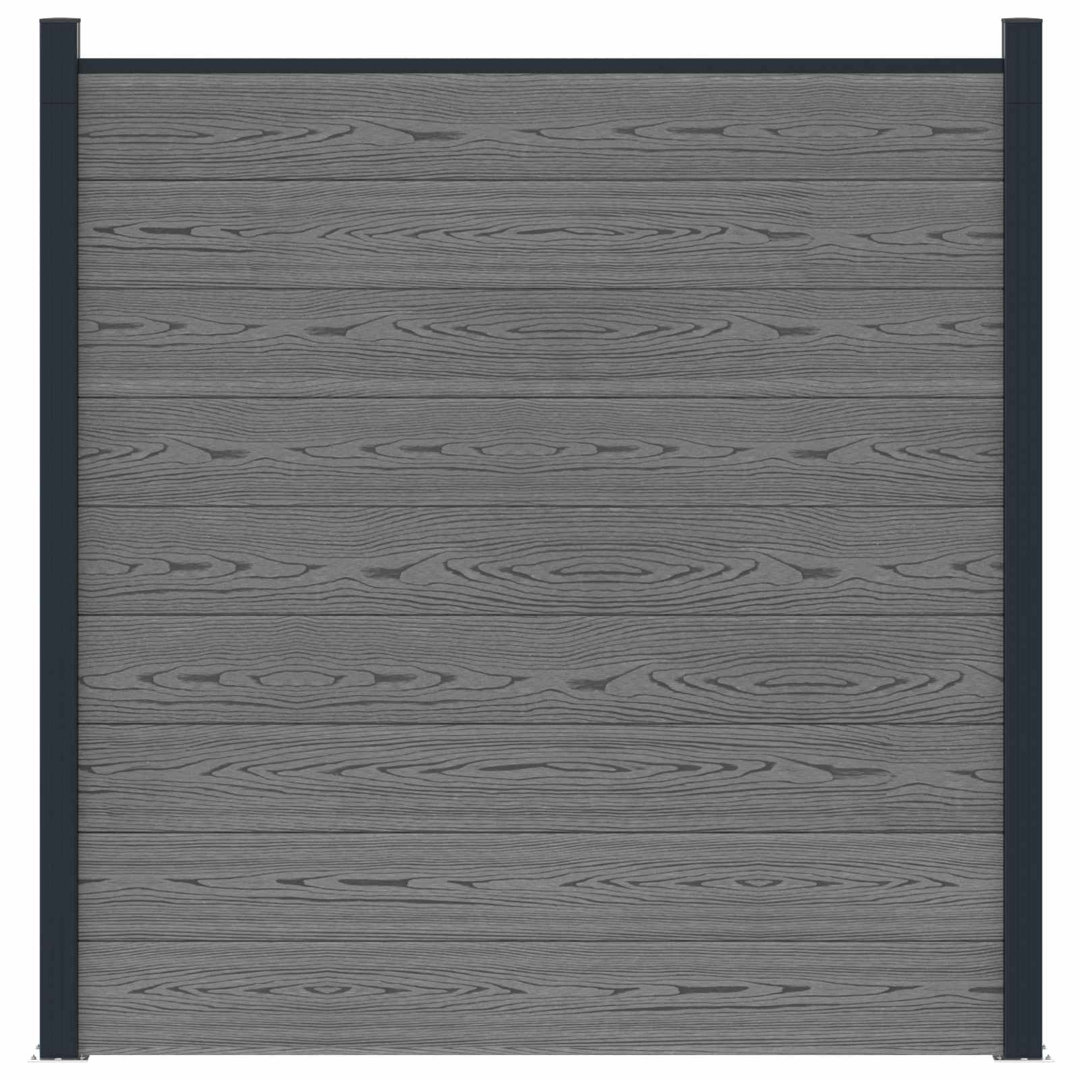 Vidaxl Fence Panel WPC Garden Barrier Edging Fencing Multi Colours Multi Sizes