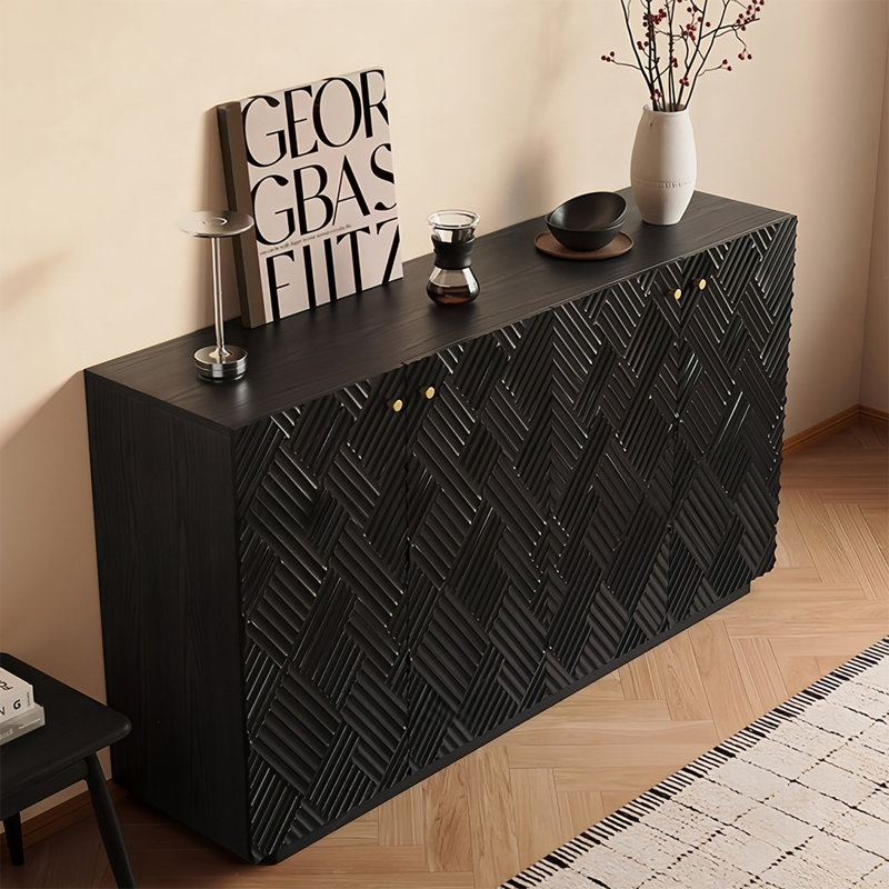 Retro-style storage sideboard cabinet