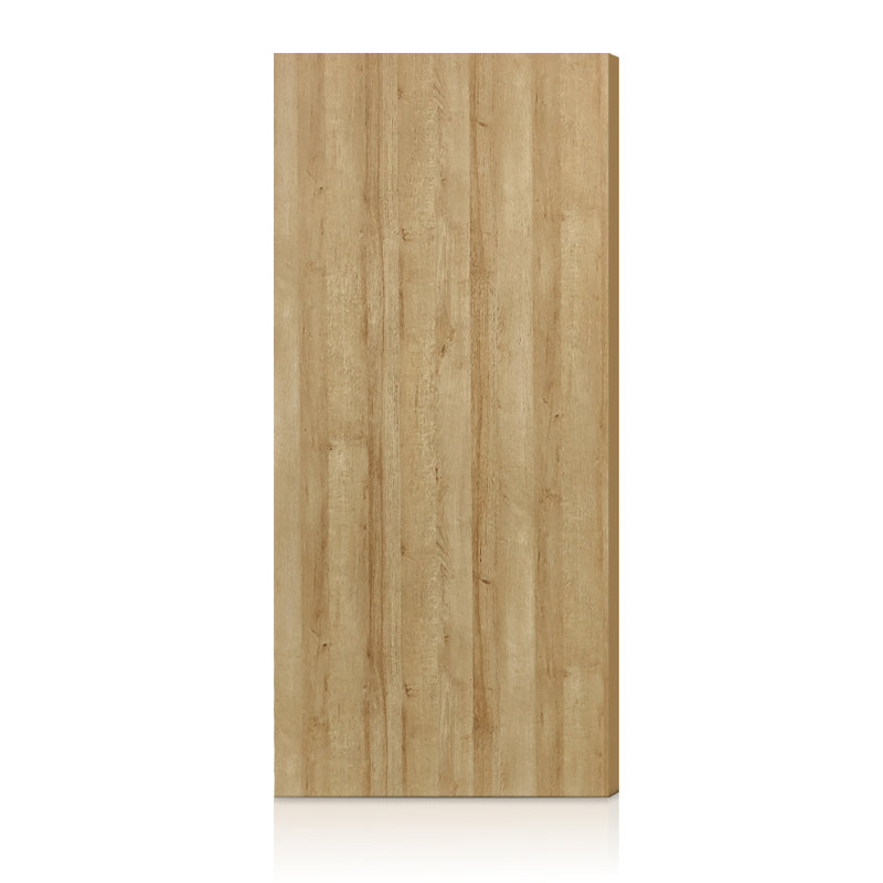 Dalle de porte intérieure en chêne à texture creuse, 32 po x 96 po