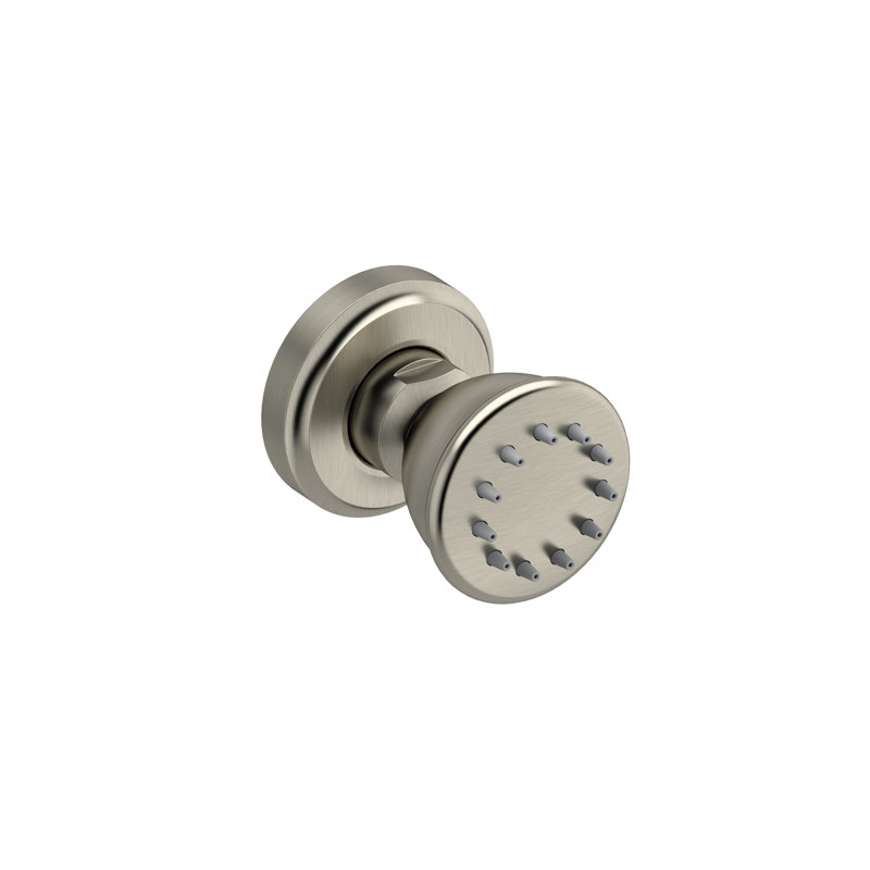 Riobel Single Function Body Spray, Brushed Nickel