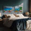Ensemble de 2 impressions Amalfi Blue Horizon-1169870784-1169870795