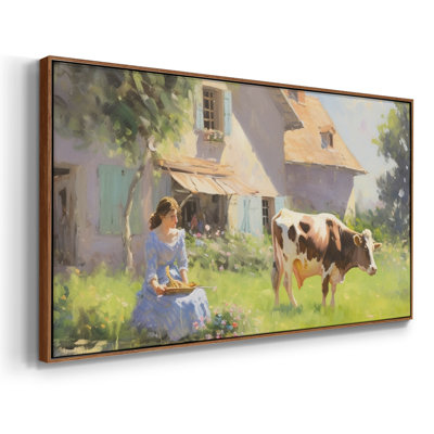 «Landscape Series» -CCCLLXXXI - Toile tendue avec châssis encadré - Prêt à être accroché