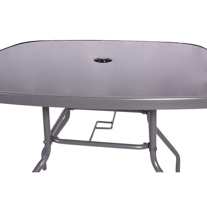 RIO 4 Seater dining Set including parasol