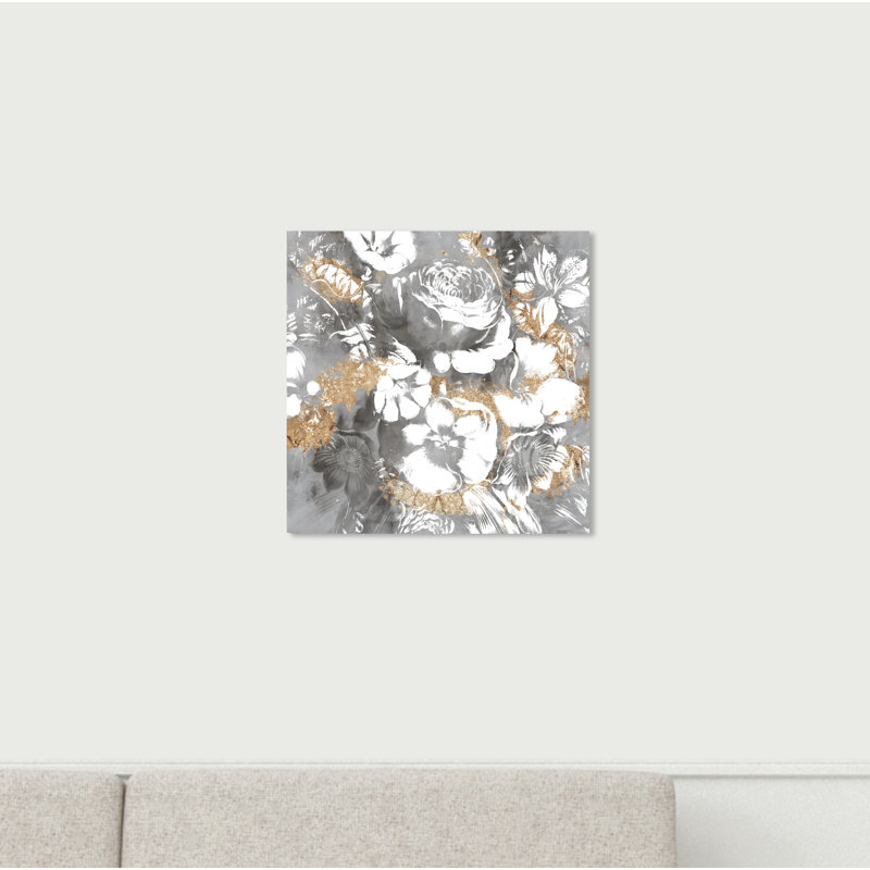 "requiem flora" , reproduction d’art, H 12 po x l 12 po x P 1,5 po, Toile tendue