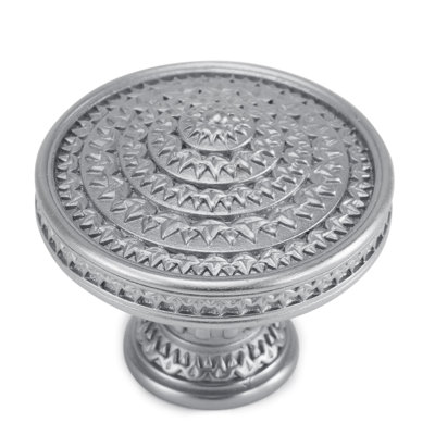 edgar berebi toulouse knob in matte black plate