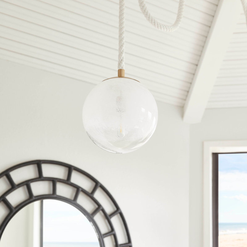 Rockport 1 - Light White Single Pendant