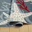 Tapis bleu marine Starfish-70002990