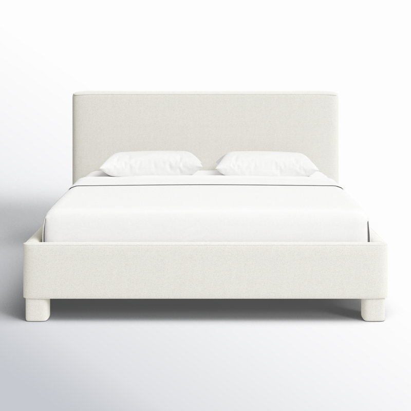 Ichigo Upholstered Bed, Light Grey, King