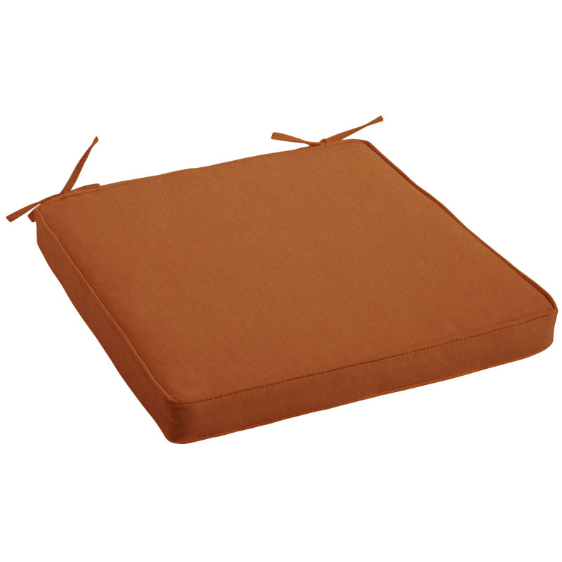 Coussin de siège Farleigh Sunbrella, Toile Sunbrella® rouille