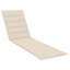 Chaise de patio avec coussin en teck-63952935