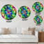Fractale portail magique XV - horloge murale moderne-59913223