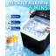 wekli Ice Chest Cooler in Black