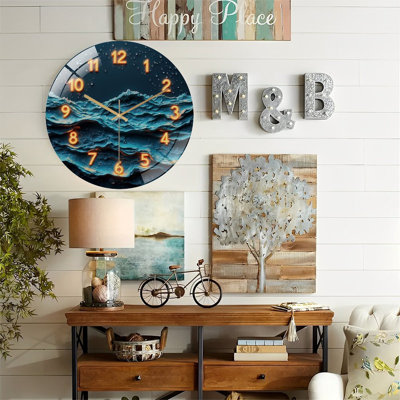 Horloge murale 12 po