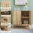 30.7"Mid Century 2-Door Accent Cabinet-1881652384