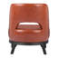  Chaise d'appoint en velours taupe