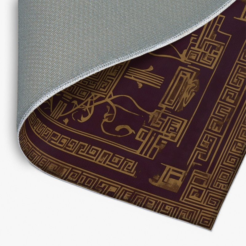 Tapis intérieur et extérieur Golden Fable, Rectangle 3' x 5'