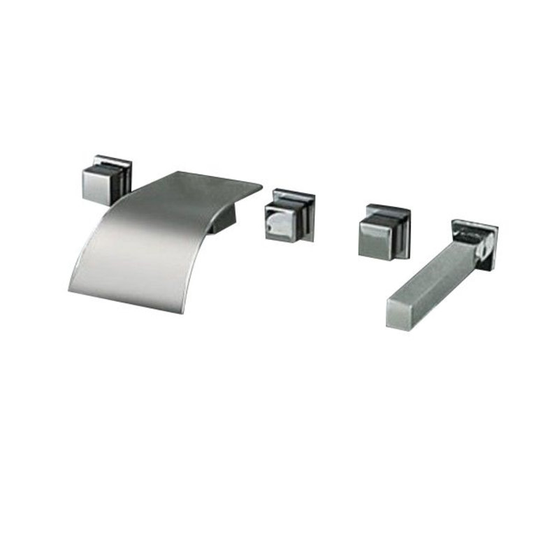 Mélangeur de lavabo compact avec cartouche à disque en céramique pour un fonctionnement en douceur