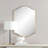 Lewys Stainless Steel Arch Wall Mirror