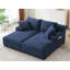 Double Corduroy Chaise Lounge-1577590667