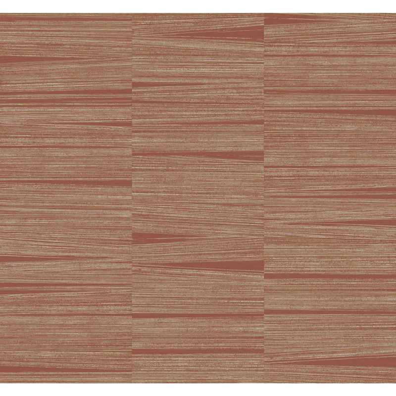 Abstract Metallic Wallpaper Roll, Brick