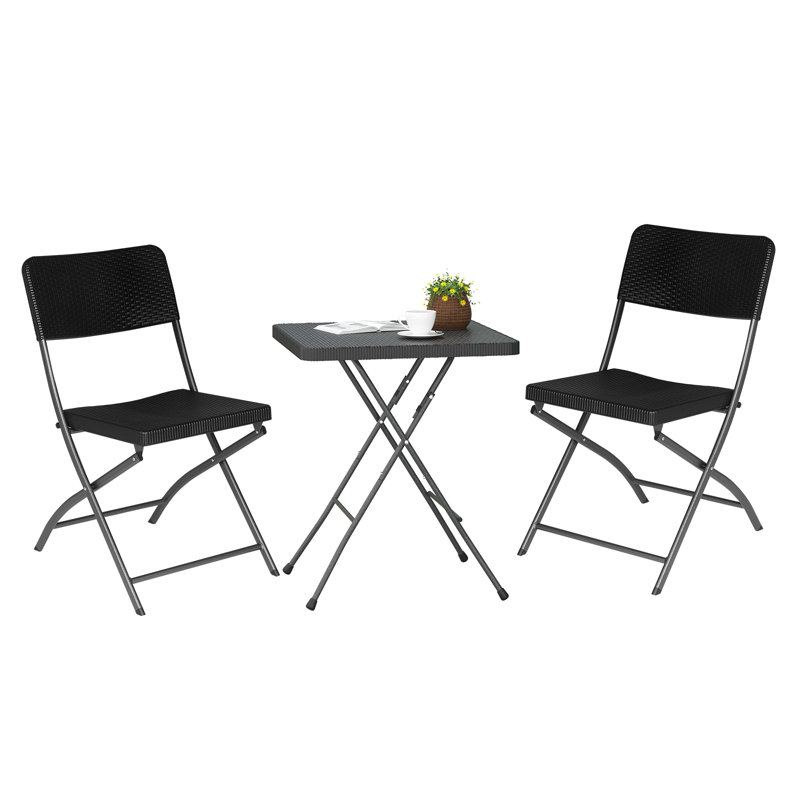 Manzoor 2 - Person Patio Dining Set with Square Table