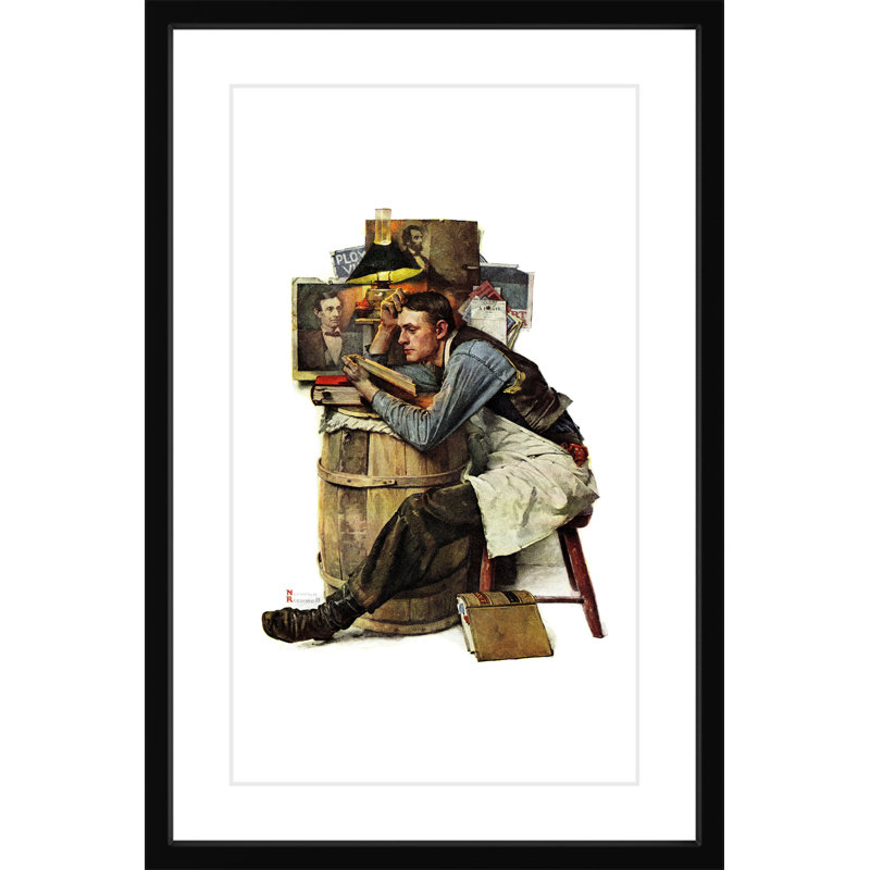 Norman Rockwell - Wrapped Canvas Print, 61cm H x 41cm W 