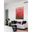 « flowing frenzy », reproduction d’art sur toile tendue-20677613