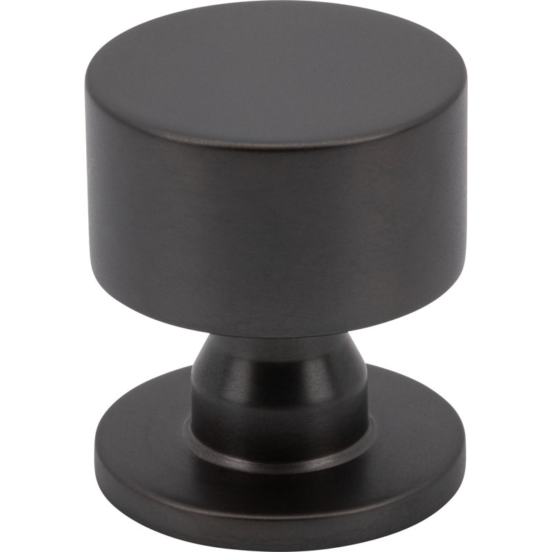 Dante Round Knob, Oil Rubbed Bronze, 1 1/8"
