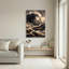Art mural sur toile noir et beige-953230396