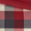 Ensemble d'édredon 7 pièces à chevrons rouge grand-114680373-114680376