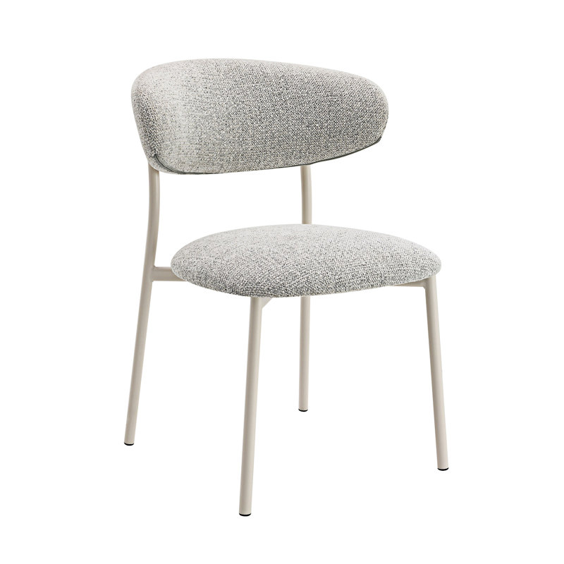Chaise d'appoint rembourrée (ensemble de 2)