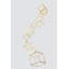 Lustre rectangulaire unique à 9 lumières DEL