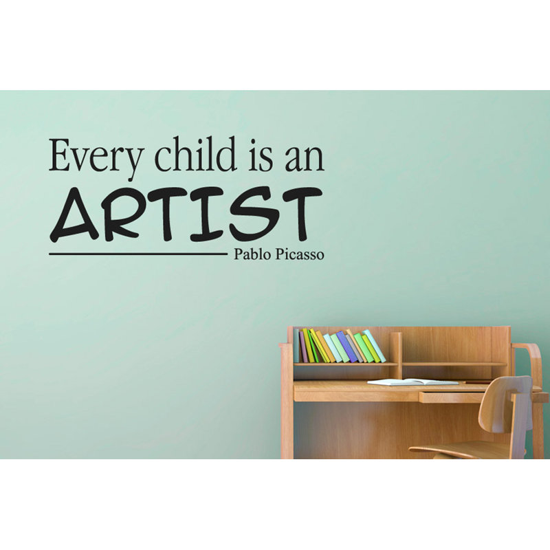 Wall Decal, Black, Large