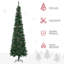 7.5 Foot Pencil Artificial Christmas Tree, Slim Pine Needles Xmas Tree