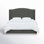 Lit plateforme tapissier Allis