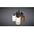 Acadia 3-Light 23 In. Wide Bronze Rustic Wildlife Bathroom Vanity Lighting Fixture With Nightlight, Frosted White Glass Shade, Dimmable, Over The Mirror Mounted Steel Wall Sconce-777958059-777958056