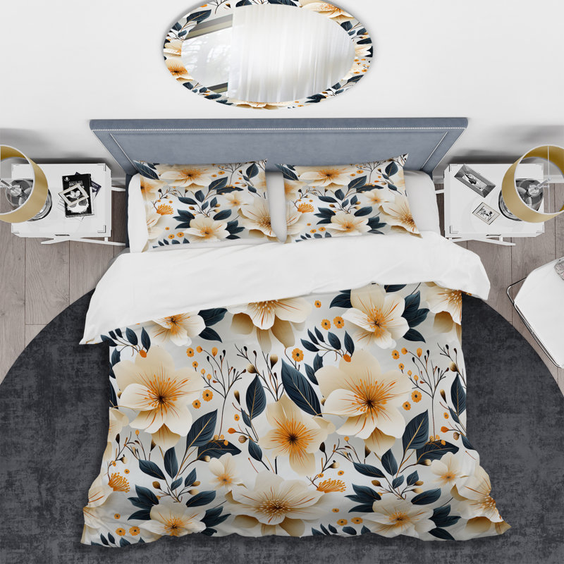 Literie Mckaylen, Housse de couette simple + 1 taie décorative stan
