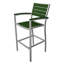 Chaise avec accoudoirs de bar POLYWOOD Euro-9705810-9705820