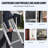 Telescoping Extension Ladder Multi-button Retraction 375 LBS-106755371-106755373