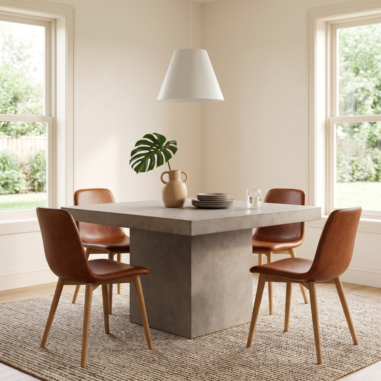 Kareen Dining Table, Counter Table (36.25" Height), Dark Gray