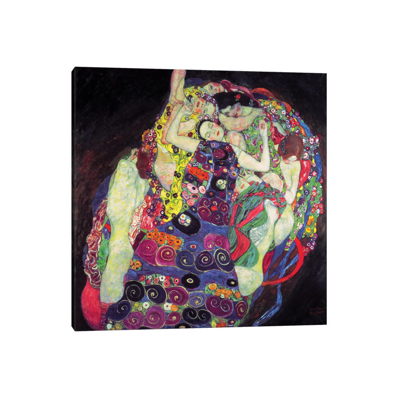 The Virgin, 1913, Square by Gustav Klimt - Wrapped Canvas Painting, 30.48 cm H x 30.48 cm W