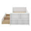 Lit de jour simple Babali avec tablettes et tiroirs-545398628