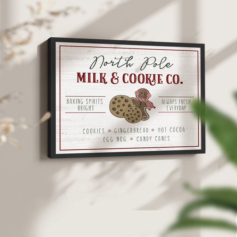 Milk and Cookie Co-Print - Restickable, H 22 po x l 28 po, Noir, noir, noir, noir