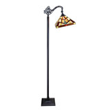 Annarosa 63.9'' Blackish Bronze Task Floor Lamp