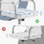 Chaise de travail ergonomique en similicuir Caileb-493789763