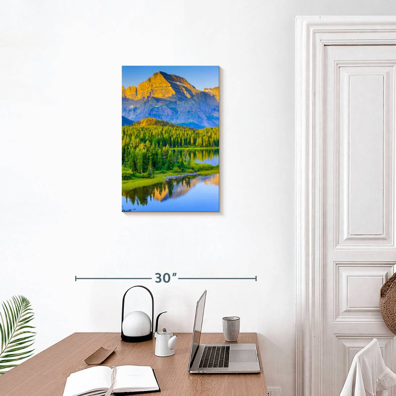 Alvord Swiftcurrent Lake, 24" H x 16" W
