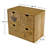 Fleischer Wood Desk Organiser with Drawers