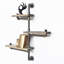 Groveland 3 Piece Industrial Pipe Shelves